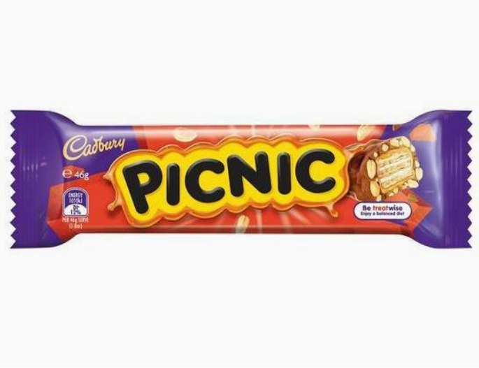 Cadbury Medium Bar Picnic 46g