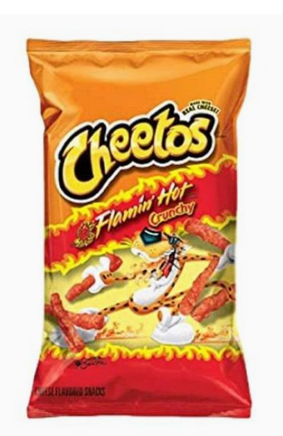 Cheetos Flaming Hot Crunchy 226.8g