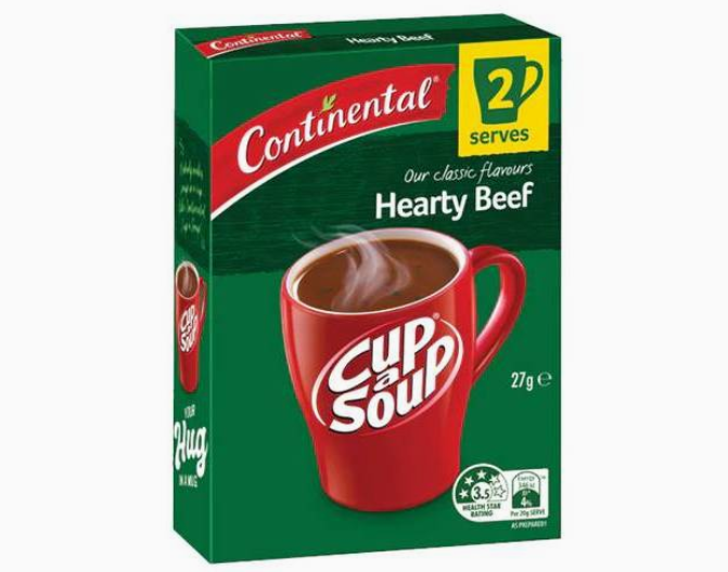 Continental Hearty Beef 27g Soup