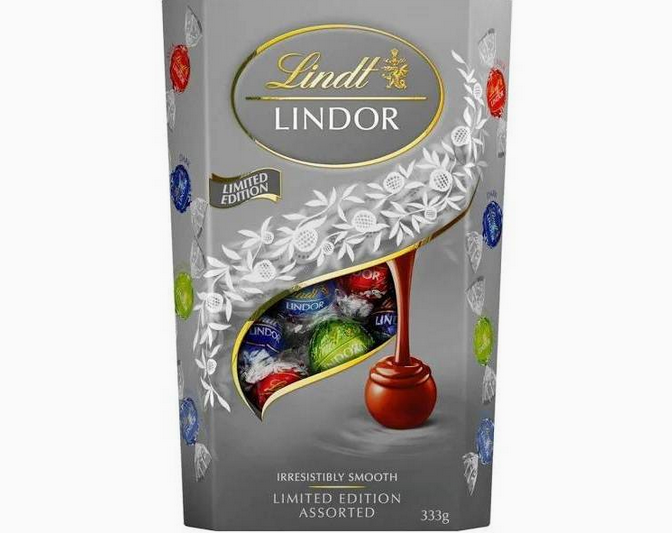 Lindt Lindor Silver Assorted 333g